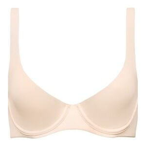 NWOT CUUP 34B The Triangle Underwire Micro Fiber LT Beige Bra 132105